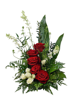As Shown size, 20 inches height and 12 inches wide.