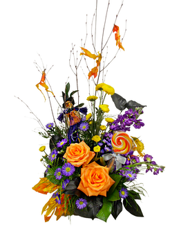 Witch Way To The Candy? Flower Arrangement