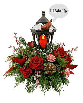 Merry & Bright Flower Arrangement