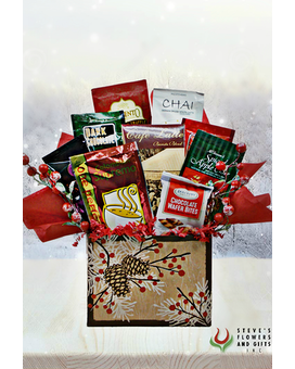 Cozy Cocoa and Coffee Gourmet Gift Basket