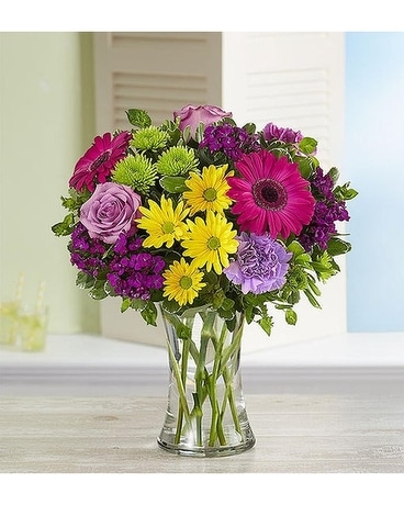 Brilliant Blossom Medley Flower Arrangement