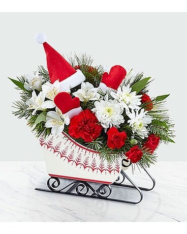 Dashing Through the Snow Bouquet Custom product
