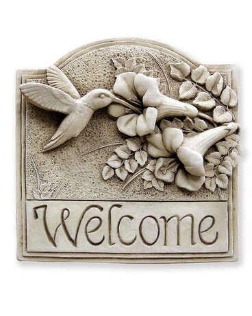 Hummingbird Welcome - Carruth Studio Gifts