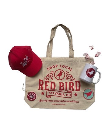 Red Bird Gift Basket Gifts
