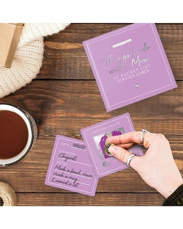 Bucket List Scratch Cards - Things to do with Mom Gifts