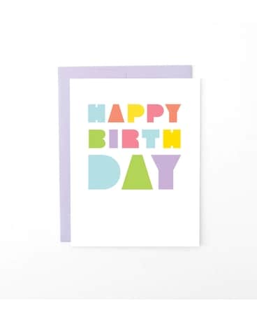 Happy Birthday Card Gifts
