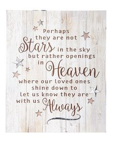 Perhaps They Are Not Stars In The Sky... Plaque Gifts