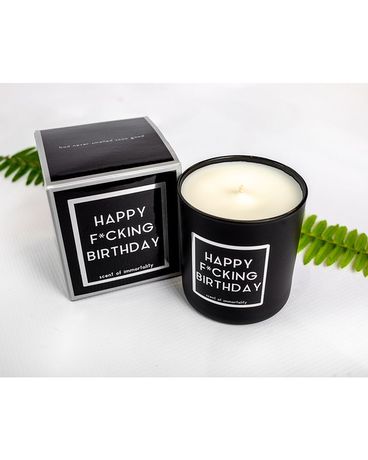 Happy F*cking Birthday Candle Flower Arrangement