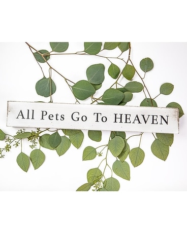 All Pets go to Heaven Flower Arrangement