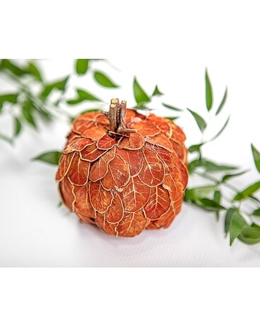 Pumpkin Rust Flower Arrangement