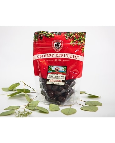 Dark Chocolate Covered Cherries Flower Arrangement