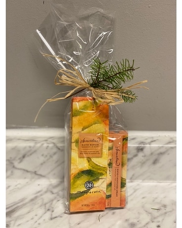 Lotion and Sanitizer Gift Set Flower Arrangement