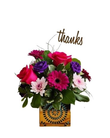Thanks For Being You Flower Arrangement