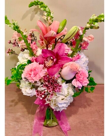 My Pink Love Flower Arrangement