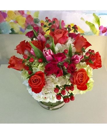 Blushing love Flower Arrangement