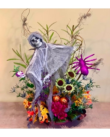 Get Your Spook On Flower Arrangement