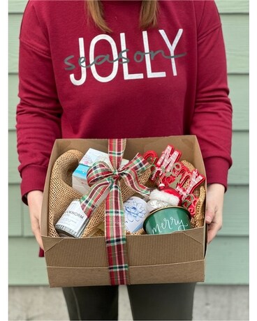 A Cozy Night in Gift Box Gift Basket