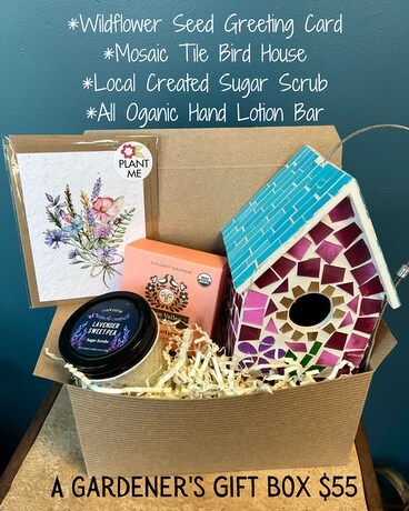 A Gardener's Gift Box Gift Basket