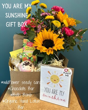 You Are My Sunshine Gift Box Gift Basket