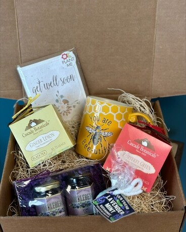Bee-Well Gift Box Gift Basket