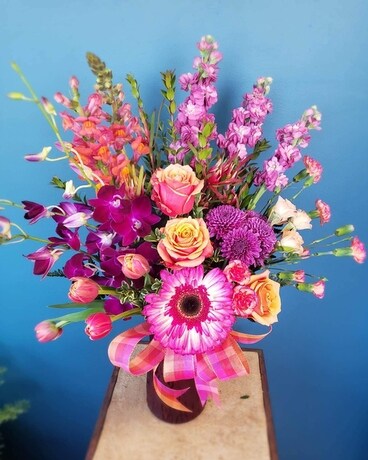 Tropical Warmth Flower Arrangement