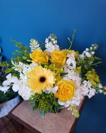 Golden Times Flower Arrangement