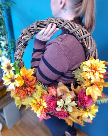 Fall Floral Abundance Wreath Wreath