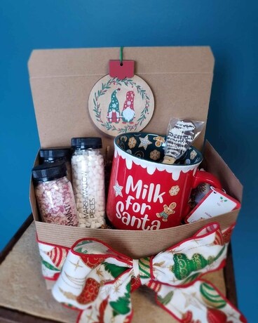 Hot Cocoa Gift Box Gift Basket