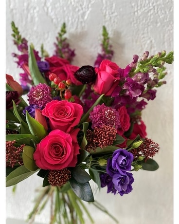Jewel Tones Bouquet Flower Arrangement