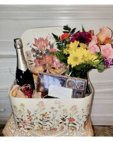 Date Night Box Flower Arrangement