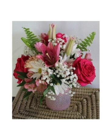 Blushing Bouquet Flower Arrangement