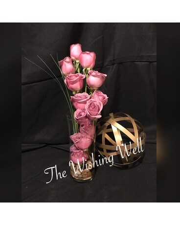 Cylinder-Ella Flower Arrangement
