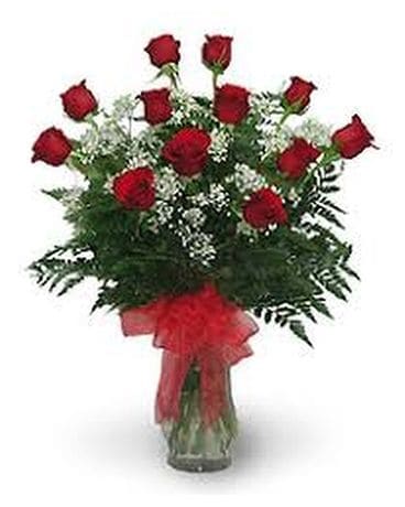 Traditional Dozen Flower Arrangement