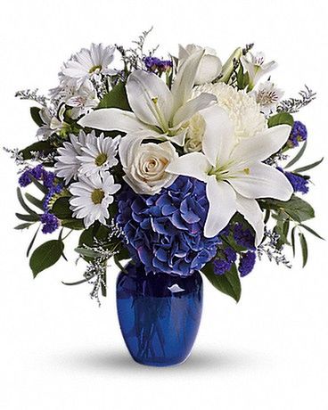 Sapphire Dreams Flower Arrangement