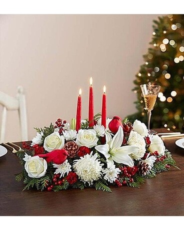 Centered Around Family Flower Arrangement