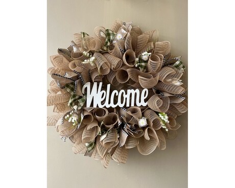 Welcome Spring Wreath Wreath