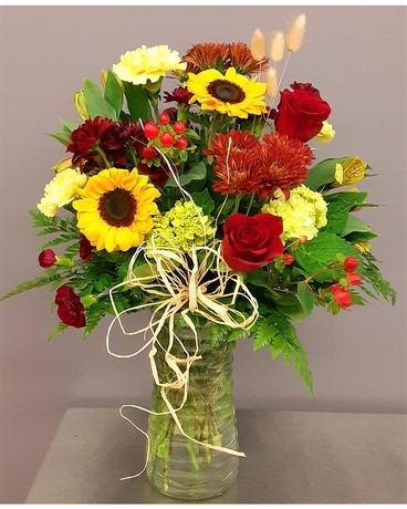 Designer Autumn Excellence Flower Arrangement