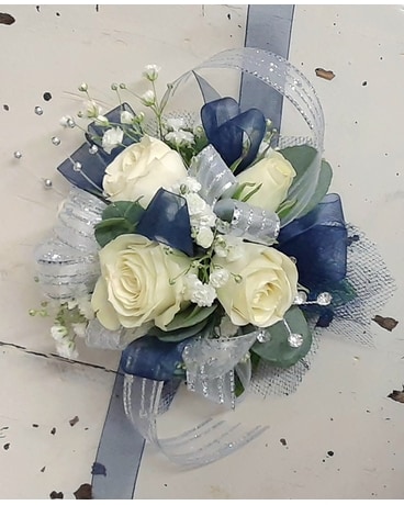 Blue Moon Corsage