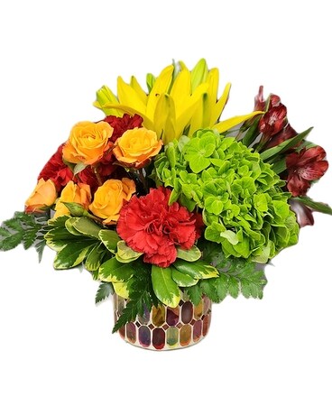 Designer Fruit Punch Flower Arrangement