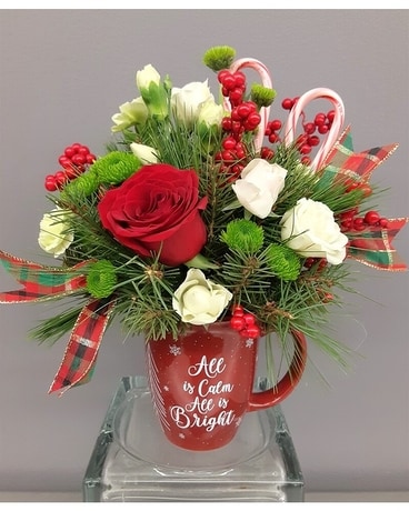 DESIGNER CUP OF CHEER Flower Arrangement