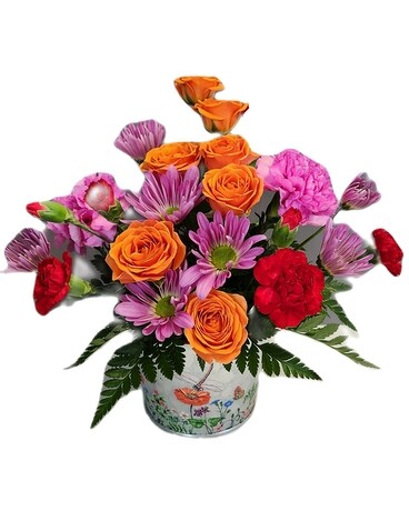 Sherbert Blossom Flower Arrangement