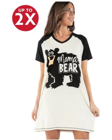 Mama Bear Nightshirt Custom product