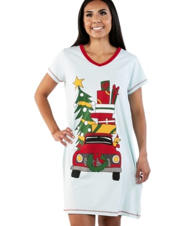 Christmas Car Nightshirt Custom product