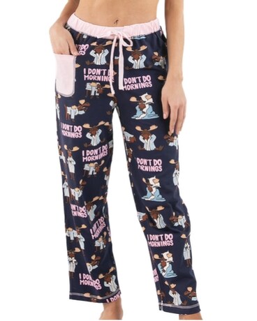 Moose Don't Do Morning PJ Pants Custom product
