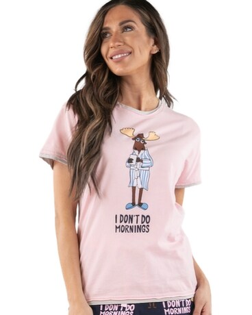 Moose Don't Do Morning  Tee Shirt Custom product