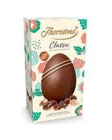 Thorntons Classic Milk, White, Dark Easter Egg Custom product