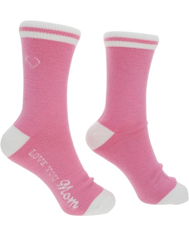 Mom - Ladies Crew Socks Custom product