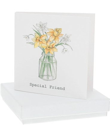 Special Friend - 4mm Sterling Silver Cubic Zircon Custom product