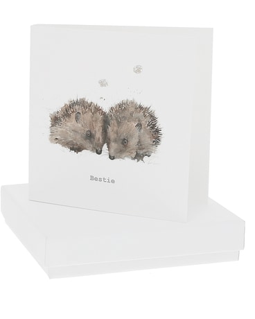 Bestie - 4mm Sterling Silver Cubic Zirconia Stud E Custom product