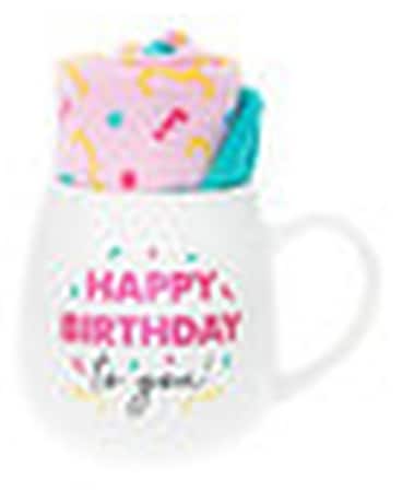 Happy Birthday size,  inches height and  inches wide.